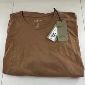 Goodfellow & Co Lyndale Tee Mens 3XL Brown Cotton  T-Shirt Short Sleeves